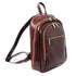 Perth - 2 Compartments leather backpack